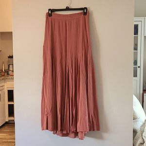 Forever21 dusty rose skirt size M